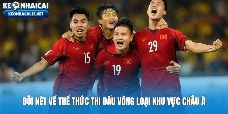 Đôi nét về thể thức thi đấu vòng loại khu vực châu Á